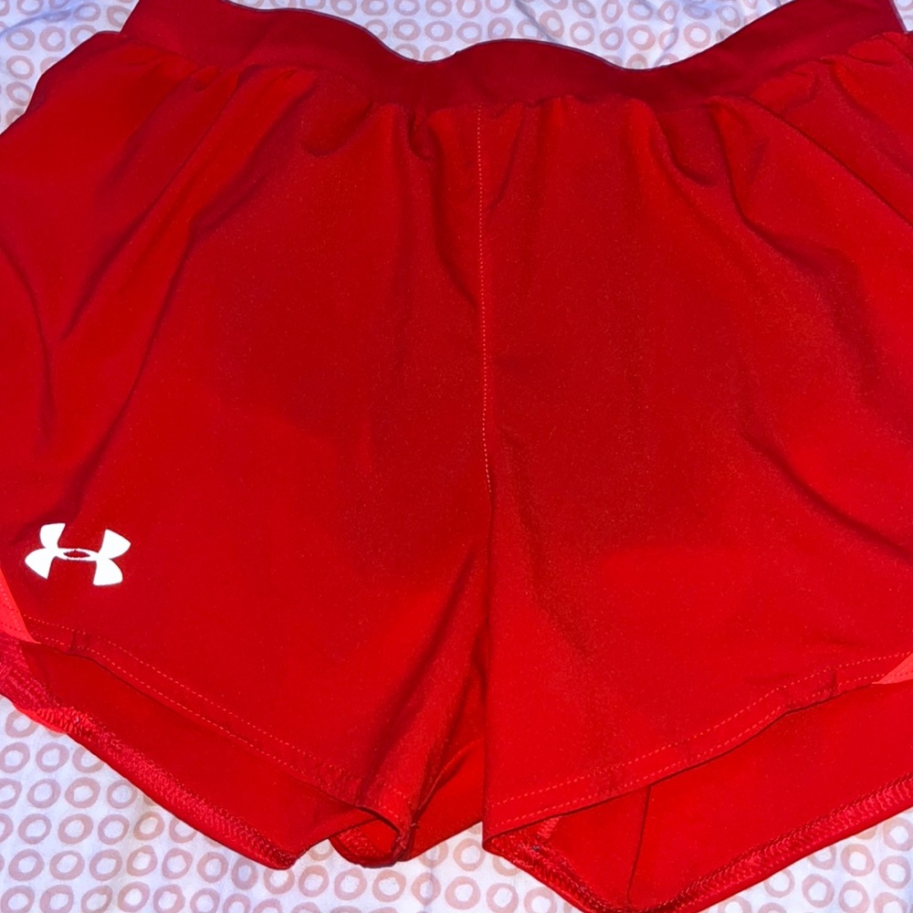 Small Red Reebok shorts